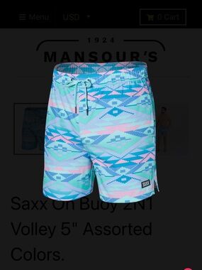 SAXX Oh Buoy 2N1 Volley Short